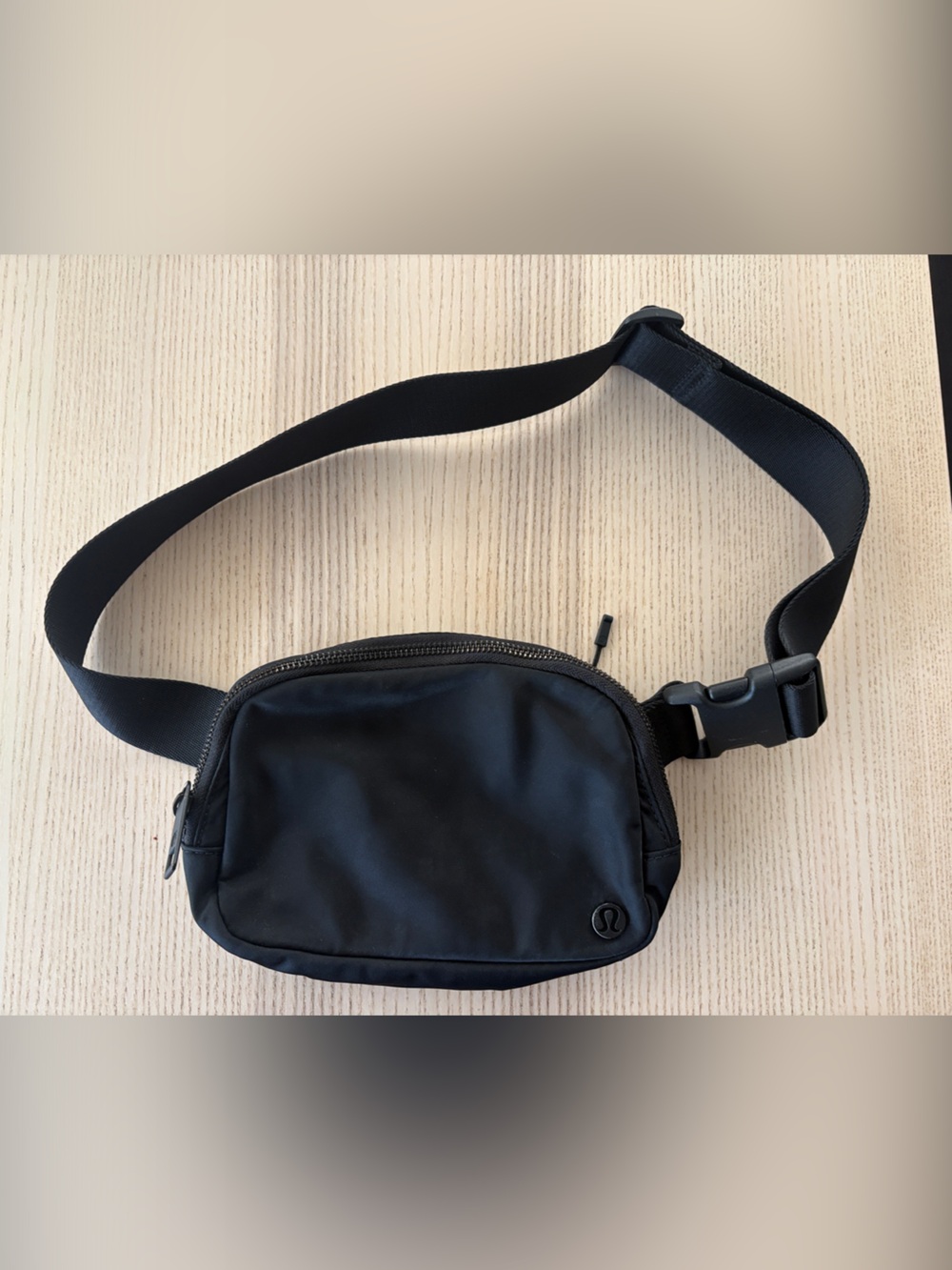 lululemon athletica Black Crossbody Belt Bag
